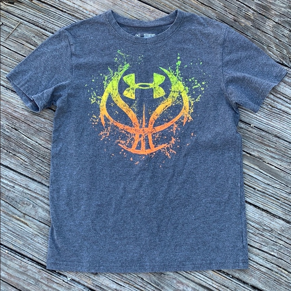 Under Armour Boys Tee Shirt Size Youth Medium